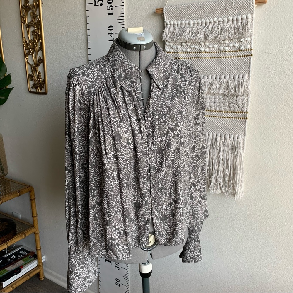 Free People  Modern Muse Blouse